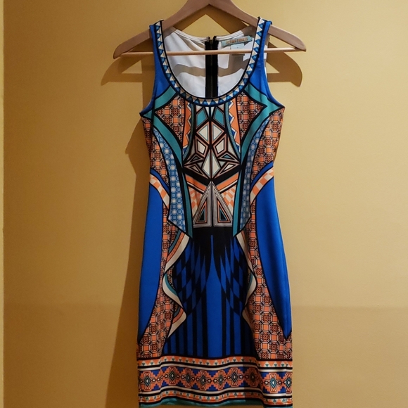 *Last Chance* Flying Tomato Art Deco Tank Dress - Picture 4 of 5